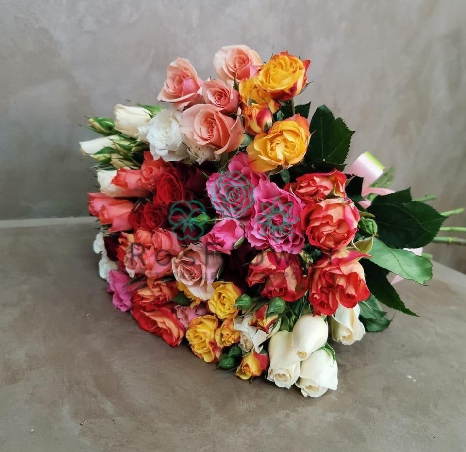 Букет цветов из: Розы в Знаменке Тамбовской области