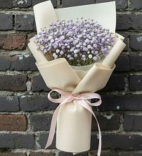 Букет Нежные чувства в Знаменке Тамбовской области Букет цветов из:  Гипсофила в Знаменке Тамбовской области