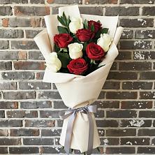 Букет цветов из:  Розы в Знаменке Тамбовской области