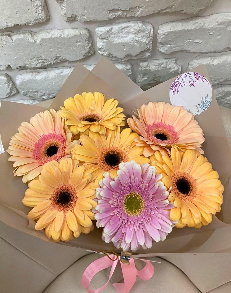 Букет цветов из: Герберы в Знаменке Тамбовской области