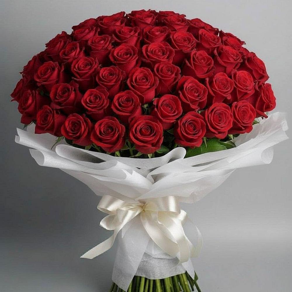 101 Красная роза Блэк Мэджик в Знаменке Тамбовской области Букет 101 Красная роза Блэк Мэджик в Знаменке Тамбовской области