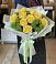 Букет сочно-зеленый в Знаменке Тамбовской области Букет цветов из: Хризантемы и Розы в Знаменке Тамбовской области