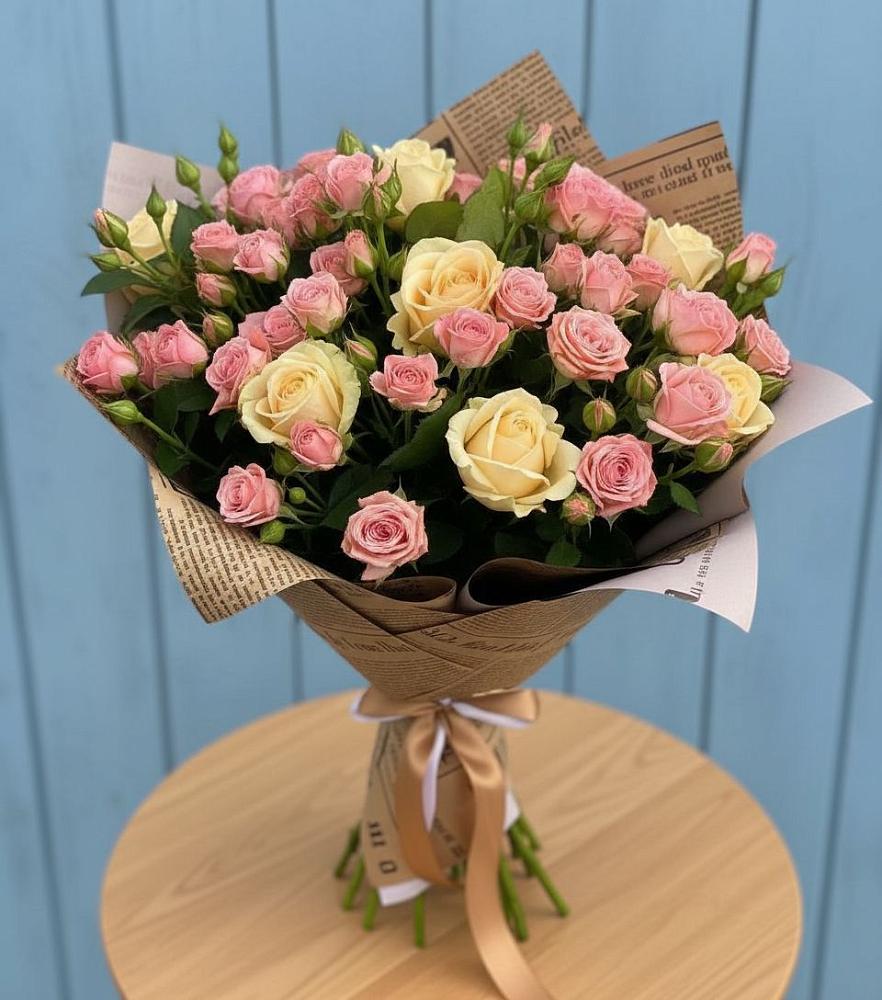 Букет варенье из роз в Знаменке Тамбовской области Букет цветов из: Розы в Знаменке Тамбовской области