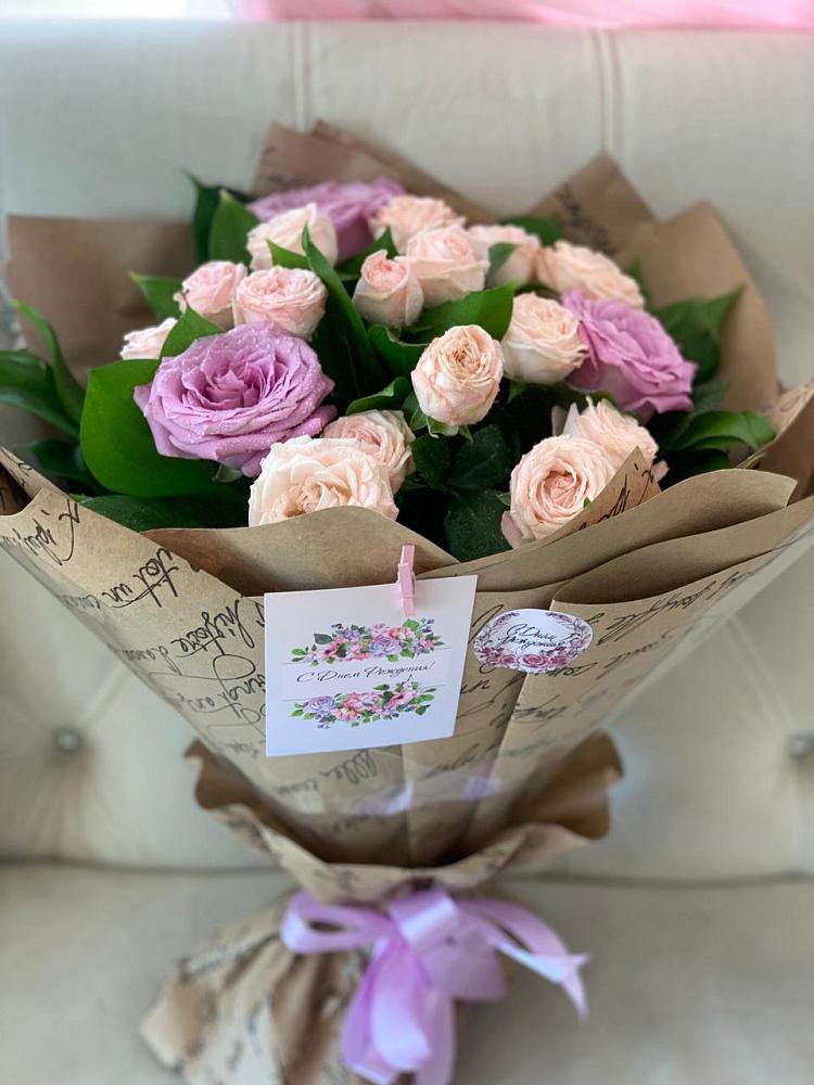 Букет цветов из: Розы в Знаменке Тамбовской области