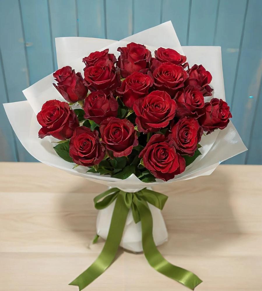 Букет Красные розы в Знаменке Тамбовской области