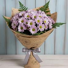 Букет цветов из:  Хризантемы в Знаменке Тамбовской области