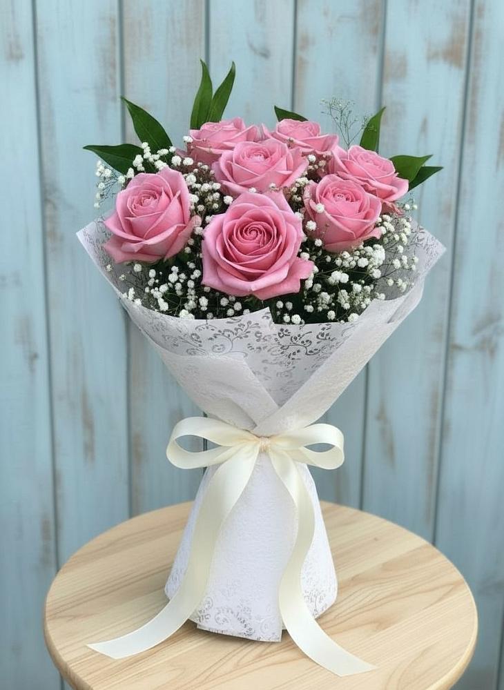 Букет шик блеск в Знаменке Тамбовской области Букет цветов из: Розы в Знаменке Тамбовской области