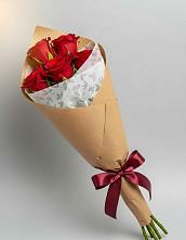 Букет просто и со вкусом в Знаменке Тамбовской области Букет цветов из:  Розы в Знаменке Тамбовской области