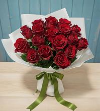 Букет Красные розы в Знаменке Тамбовской области
