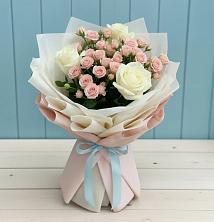 Букет цветов из:  Розы в Знаменке Тамбовской области