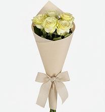 Букет белые крылья в Знаменке Тамбовской области Букет цветов из:  Розы в Знаменке Тамбовской области