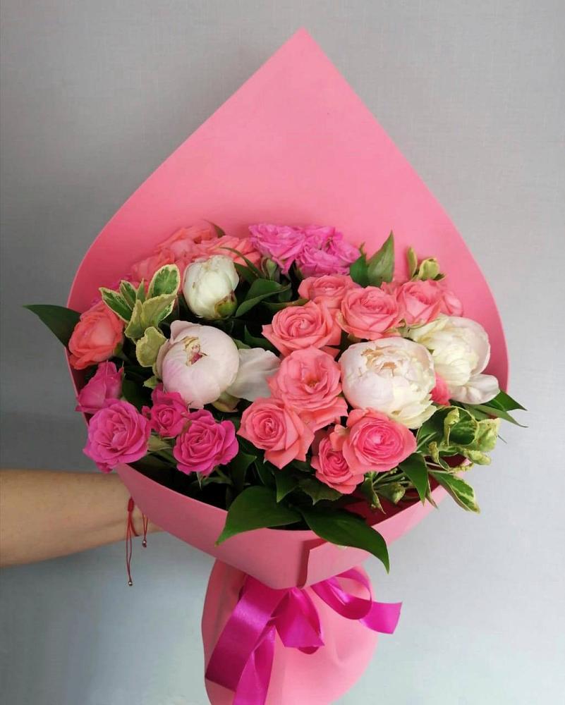 Букет цветов из: Розы в Знаменке Тамбовской области