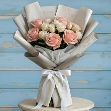 Букет цветов из:  Розы в Знаменке Тамбовской области