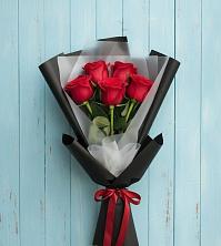 Букет цветов из:  Розы в Знаменке Тамбовской области